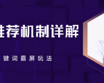 B站推荐机制详解,利用推荐系统反哺自身,视频关键词霸屏玩法(共2节视频)-稀缺资源库