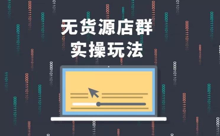 无货源店群实操玩法，蓝海选品的独特思路，店群软件操作方法（45节视频课）-稀缺资源库