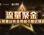 淘宝大学:流量聚金14天快速玩转直搜,超引爆店铺流量,价值8800元-稀缺资源库