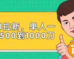 Paypal拉新赚美刀项目,单人一天利润500-1000刀【视频课程】-稀缺资源库
