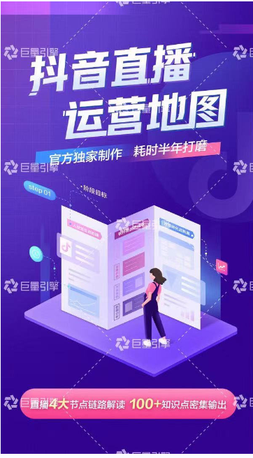 《抖音直播运营地图》直播4大节点，100+知识点-稀缺资源库