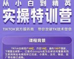 Seven漆·2022Tiktok从小白到精英实操特训营,带你掌握Tiktok账号运营-稀缺资源库