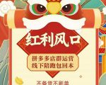 左右电商拼多多无货源店群玩法：从0~1，36节实战保姆教程，​极速起店必出单-稀缺资源库