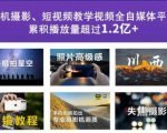 2022玩转手机影像全系课,零基础的小白也能进阶成为手机摄影专业人士-稀缺资源库
