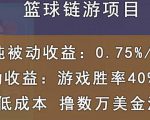 国外区块链篮球游戏项目,前期加入秒回本,被动收益日0.75%,撸数万美金-稀缺资源库