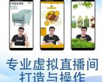 个人虚拟直播间的搭建与操作,专业虚拟直播间的打造与操作-稀缺资源库