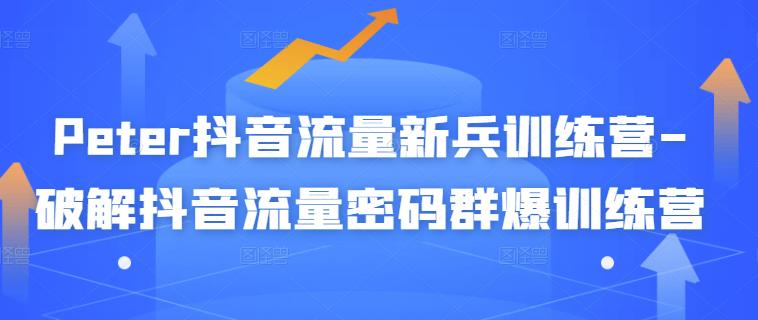 Peter抖音流量新兵训练营-破解抖音流量密码群爆训练营（新兵）-稀缺资源库
