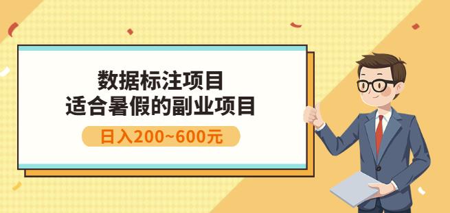 副业赚钱：人工智能数据标注项目，简单易上手，小白也能日入200+-稀缺资源库