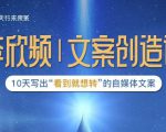 李欣频|文案创造课，0基础可报10天写出“看到就想转”的自媒体文案-稀缺资源库