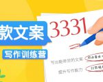 爆款文案写作训练营,写出一流带货文案,阅读量提升10-100倍-稀缺资源库
