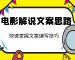 电影解说文案思路课,让你快速掌握文案编写的技巧(3节视频课程)-稀缺资源库