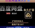 百度网盘无限扩容技术，外面卖399的，无论自己用还是用做引流都可以-稀缺资源库