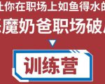 职场破局训练营1.0,教你职场破局之术,从小白到精英一路贯通-稀缺资源库