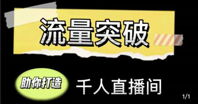 直播运营实战视频课，助你打造千人直播间（14节视频课）-稀缺资源库