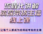 婉婉-主播拉新实操课，流程化讲解资深带货主播，让每个人都成为经得起考验的主播-稀缺资源库