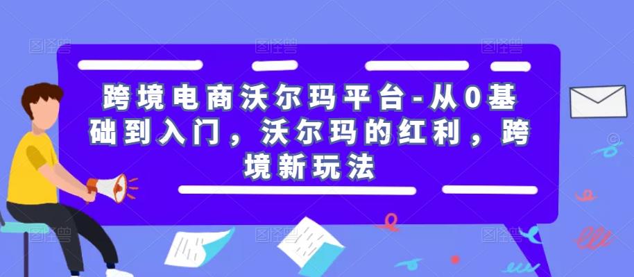 跨境电商沃尔玛平台-从0基础到入门，沃尔玛的红利，跨境新玩法-稀缺资源库