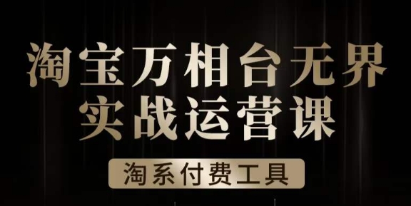 沧海·淘系万相台无界实战运营课，万相台无界实操全案例解析-稀缺资源库
