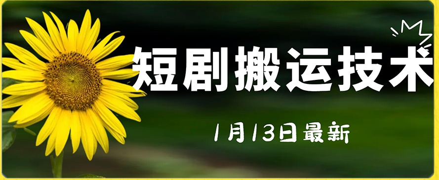 最新短剧搬运技术，电脑手机都可以操作，不限制机型-稀缺资源库