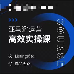 亚马逊运营高效实操课，Listing优化，选品思路-稀缺资源库