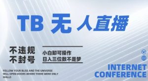2025年淘宝无人直播带货10.0   全新技术,不违规,不封号,纯小白操作,日入几张【揭秘】-稀缺资源库