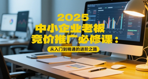 2025中小企业老板竞价推广必修课：从入门到精通的进阶之路-稀缺资源库