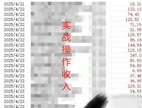 被动收入实操3.0项目，每天收益6张+以上，能长期操作-稀缺资源库