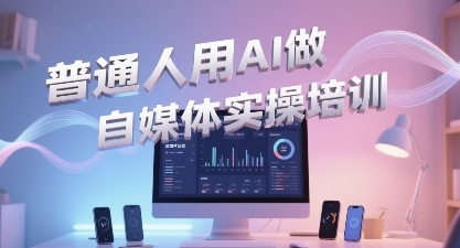 普通一个人用AI做自媒体，助你轻松开启AI自媒体创作之路-稀缺资源库