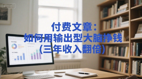 付费文章：如何用输出型大脑挣钱(三年收入翻倍)-稀缺资源库