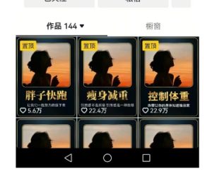 超高变现的短视频减肥细分赛道,减肥账号抖音实战训练营-稀缺资源库