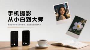 手机摄影从小白到大师，零基础带你学习手机摄影，拍出朋友圈点赞大片-稀缺资源库