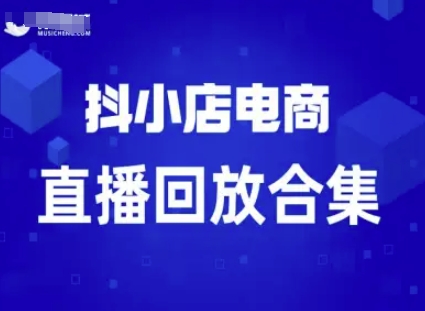 短视频电商：抖小店变现从0到盈利过直播回放-稀缺资源库