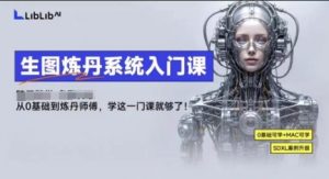 LibLibAI哩布哩布生图炼丹系统入门课,从生图到炼丹,只学这一门就够了-稀缺资源库