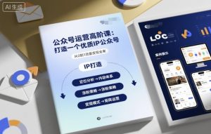 公众号运营高阶课，打造一个优质IP公众号-稀缺资源库