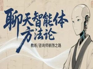 聊天智能体方法论-咨询师教师个人IP教程,咨询师教练躺賺之路-稀缺资源库