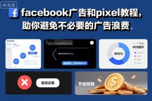 facebook广告和pixel教程，助你避免不必要的广告浪费-稀缺资源库