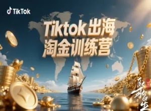 Tiktok出海淘金训练营,跨境电商TK实战变现-稀缺资源库