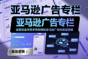 亚马逊广告专栏：运营总监手把手带你揭秘亚马逊广告的底层逻辑-稀缺资源库