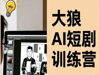 大狼AI短剧训练营-短剧课程（更新中）-稀缺资源库