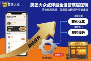 美团大众点评最全运营底层逻辑，落地就能执行，助商家快速提升店铺业绩-稀缺资源库