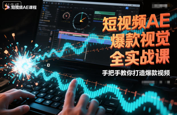 短视频AE爆款视觉全实战课，手把手教你打造爆款视频-稀缺资源库