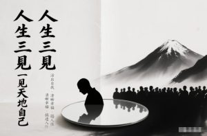 人生三见一见天地见众生见自己，活出自我拥有清晰幸福人生，搞透人性-稀缺资源库