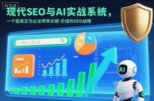 现代SEO与AI实战系统,一个能真正为企业带来长期价值的SEO战略(英语+中文字幕)-稀缺资源库