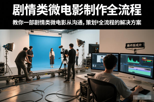 剧情类微电影制作全流程，教你一部剧情类微电影从沟通，策划到拍摄制作全流程的解决方案-稀缺资源库