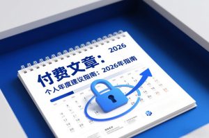 付费文章：个人年度建议指南：2026年指南-稀缺资源库