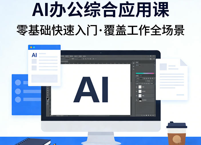 AI办公综合应用课，零基础快速入门，覆盖了工作中各种应用场景-稀缺资源库