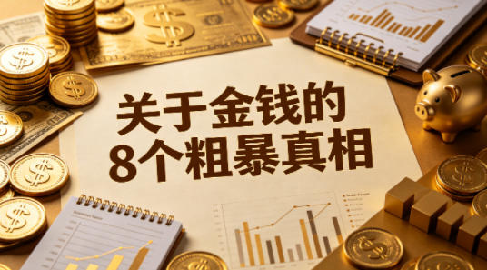 某公众号付费文章：关于金钱的8个粗暴真相-稀缺资源库