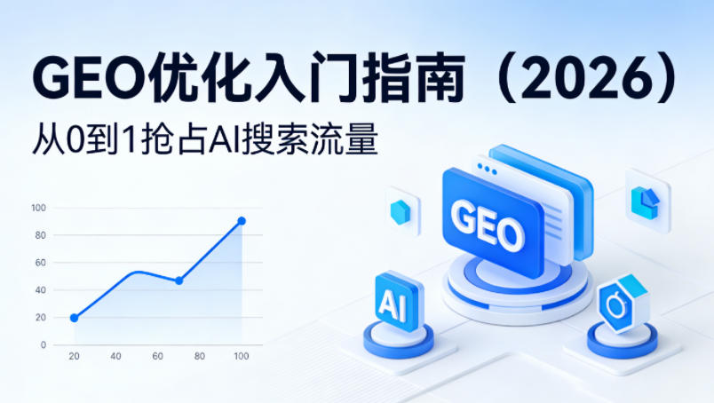 【最新】GEO优化入门指南（2026），从0到1抢占AI搜索流量-稀缺资源库