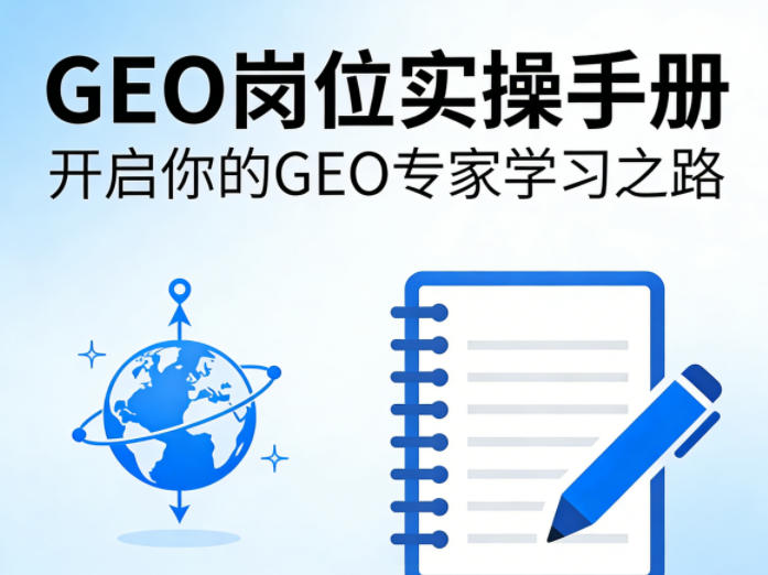 GEO岗位实操手册，开启你的GE0专家学习之路-稀缺资源库