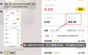 【大羊毛】几分钟30-40r，【流量体联盟】，可以矩阵，操作无脑简单-稀缺资源库