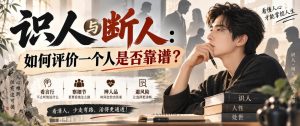 付费文章：识人与断人：如何评价一个人是否靠谱？-稀缺资源库